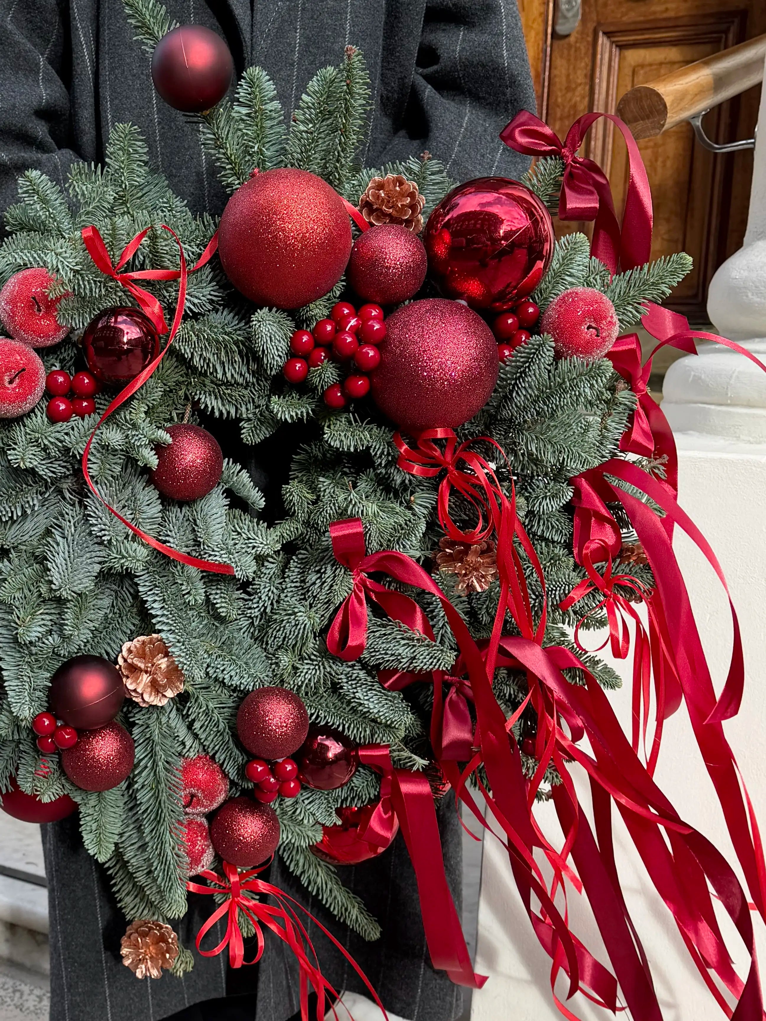 The Red Luxe Wreath