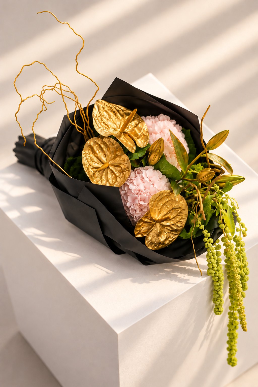 Gold lilies