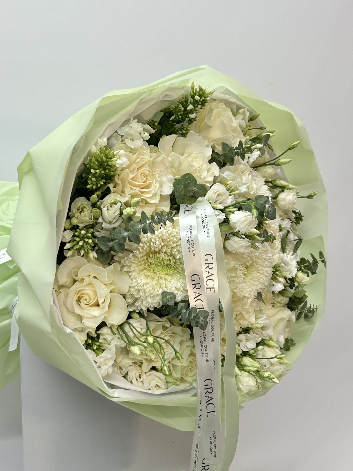 Ivory Line autumn bouquet by Grace Floral London