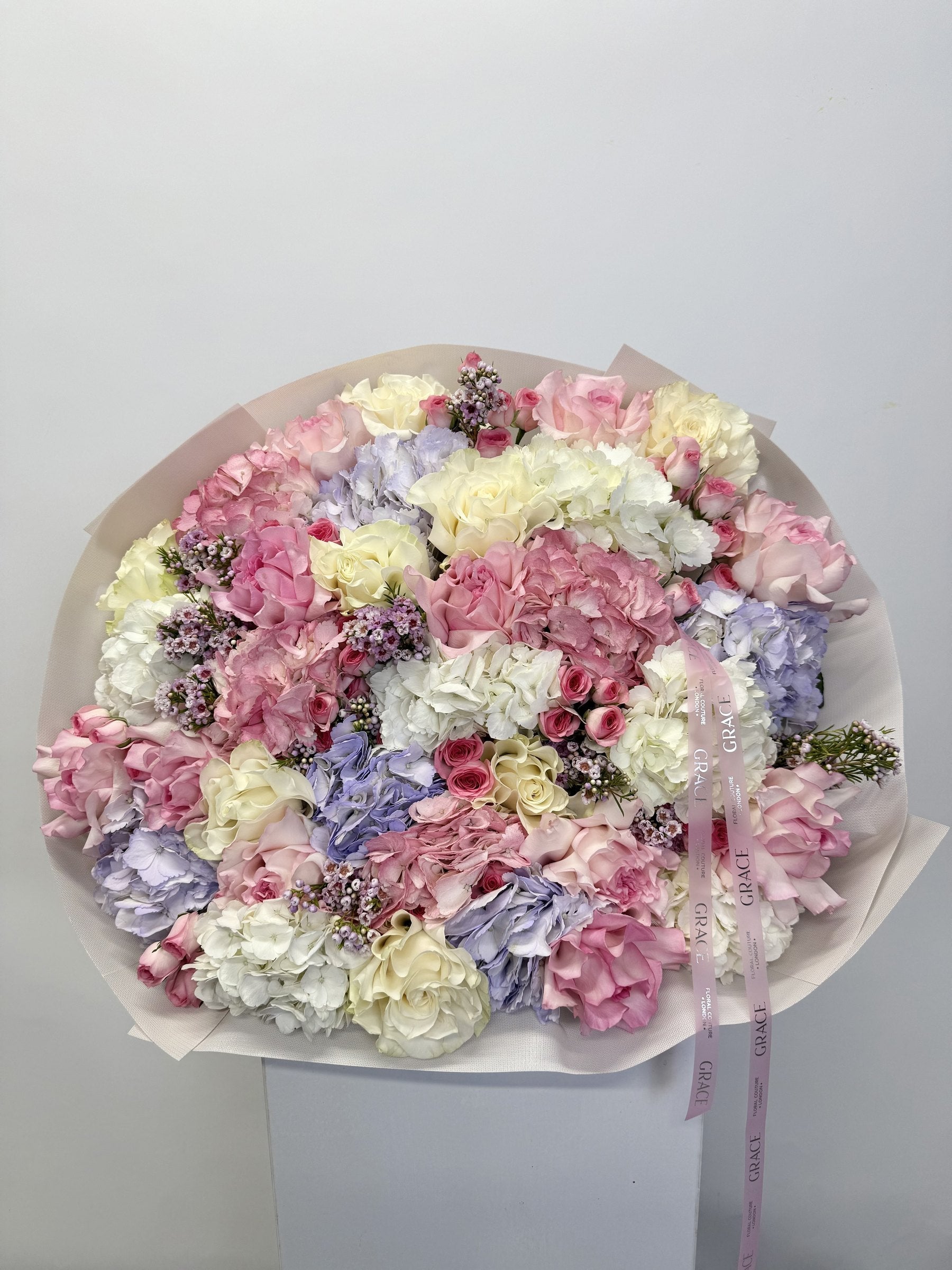 Lumiere Pastel autumn bouquet by Grace Floral London