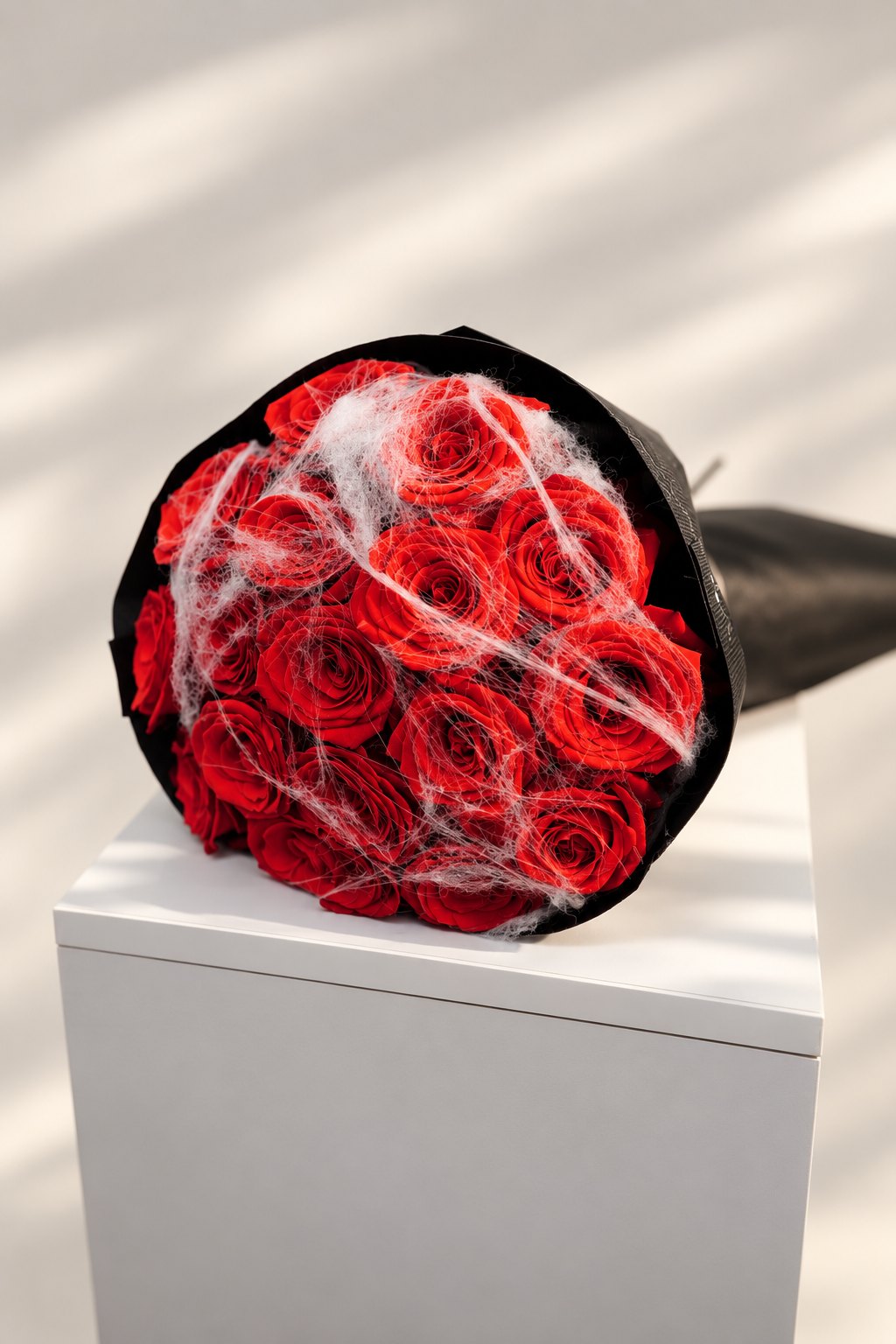 Red spooky bouquet