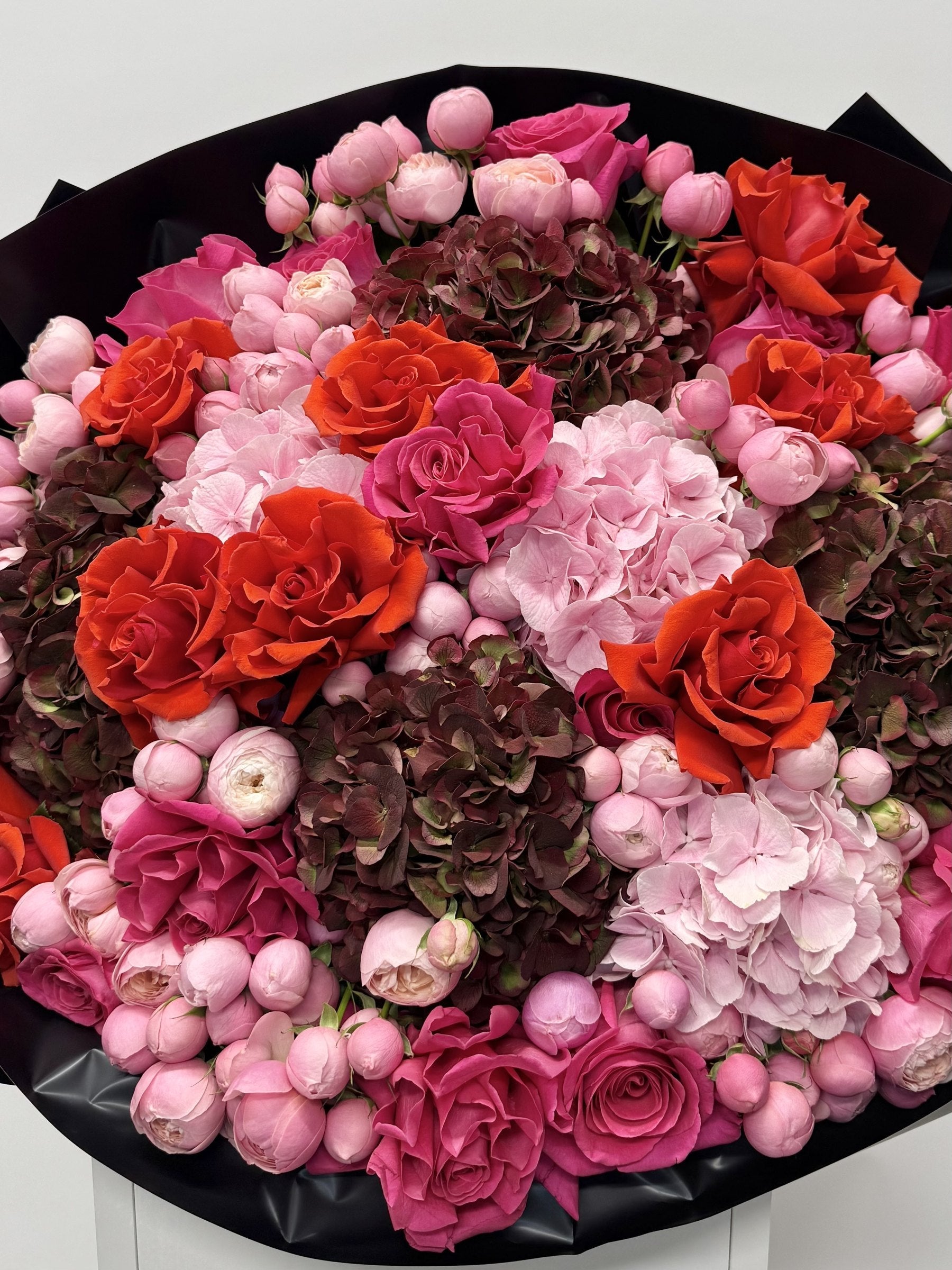 Rouge Couture autumn bouquet by Grace Floral London