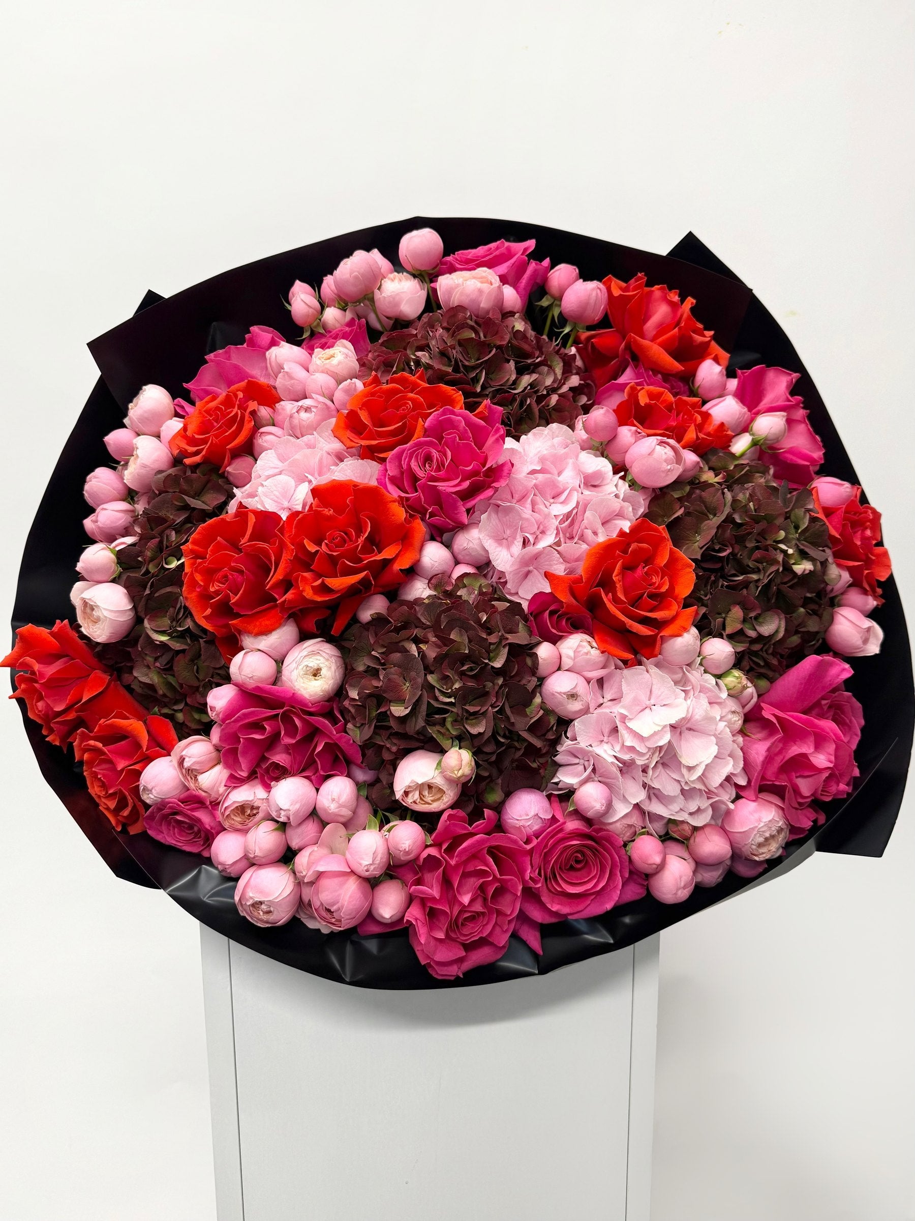 Rouge Couture autumn bouquet by Grace Floral London