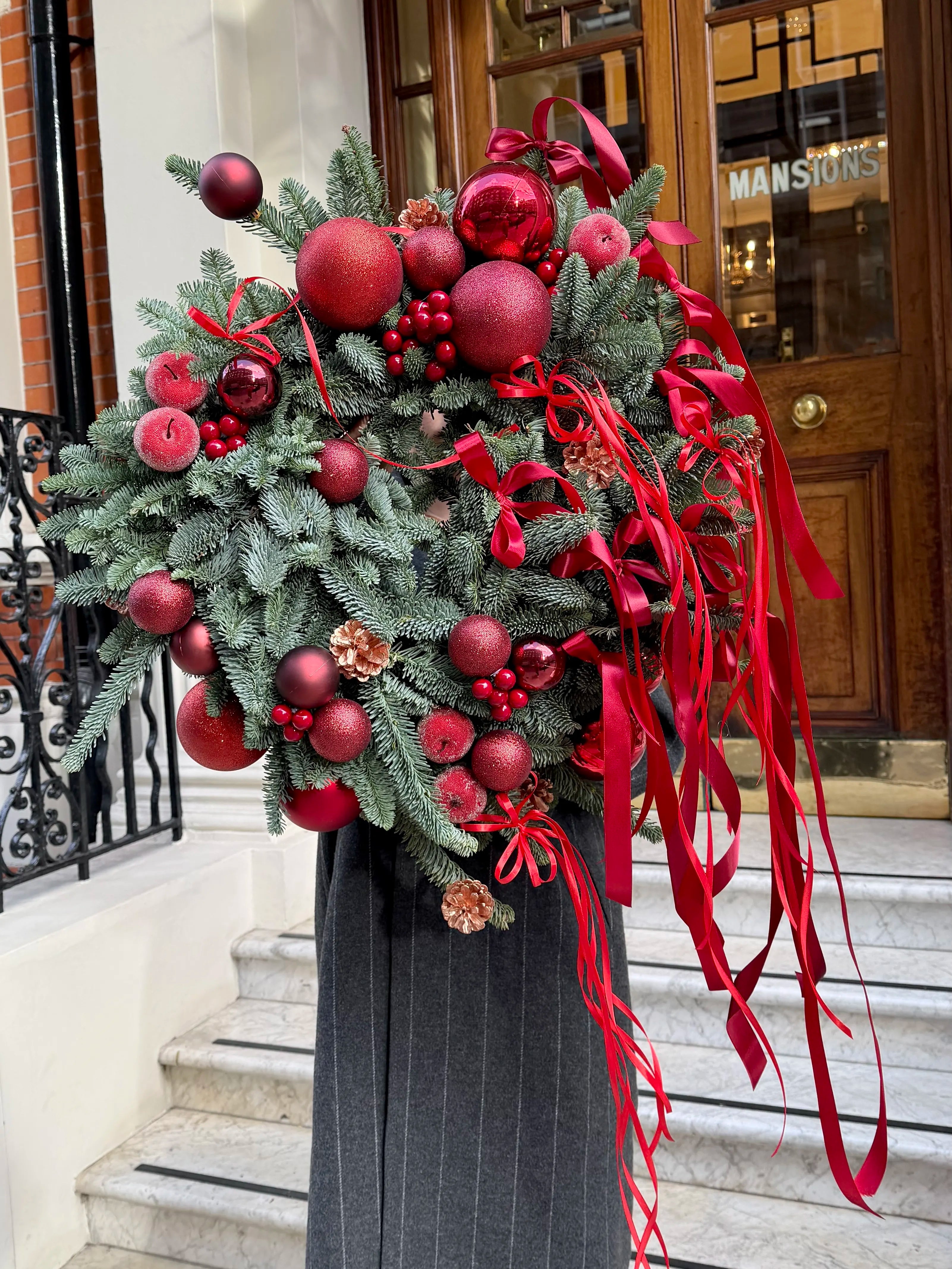 The Red Luxe Wreath