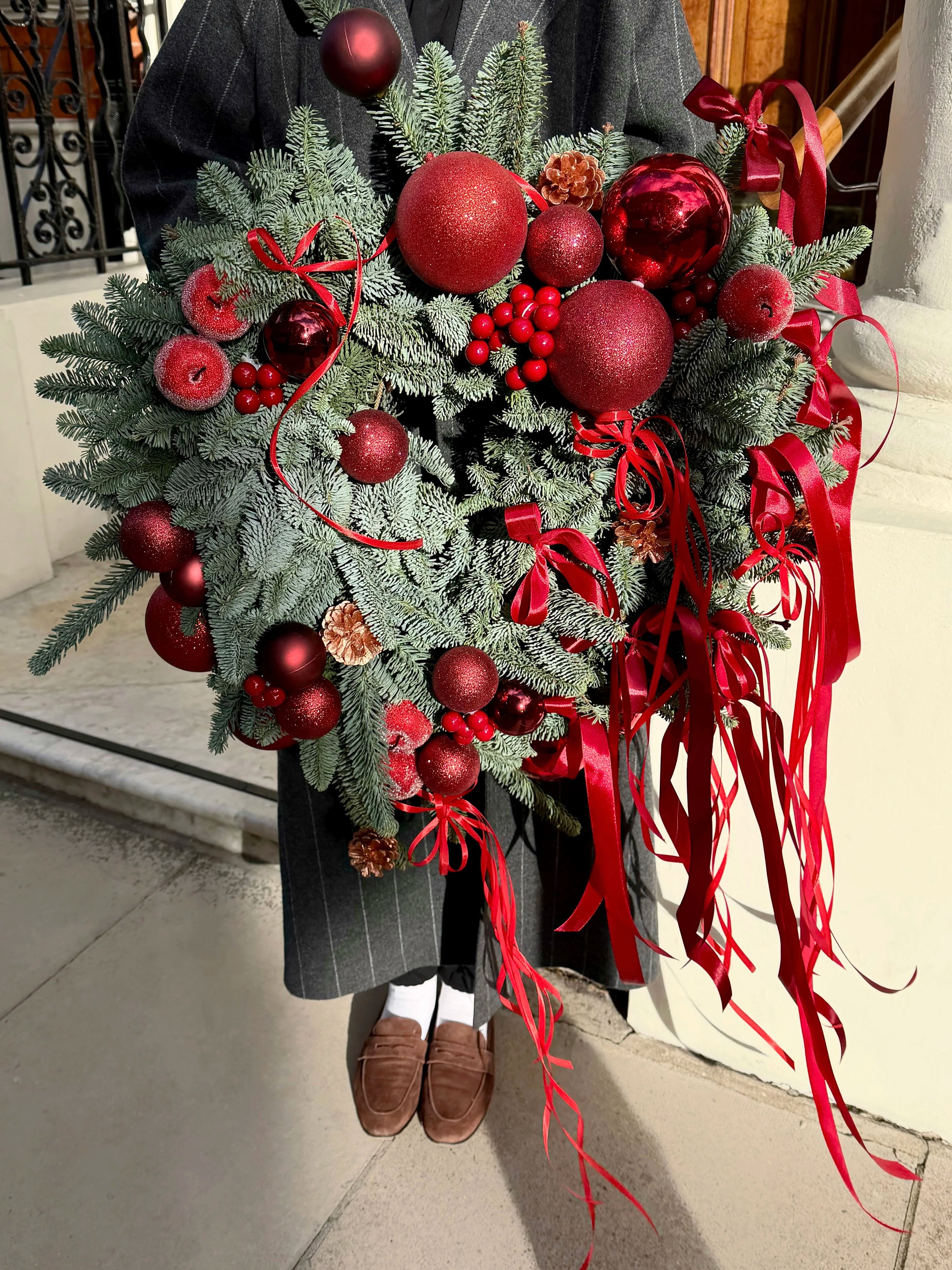 The Red Luxe Wreath