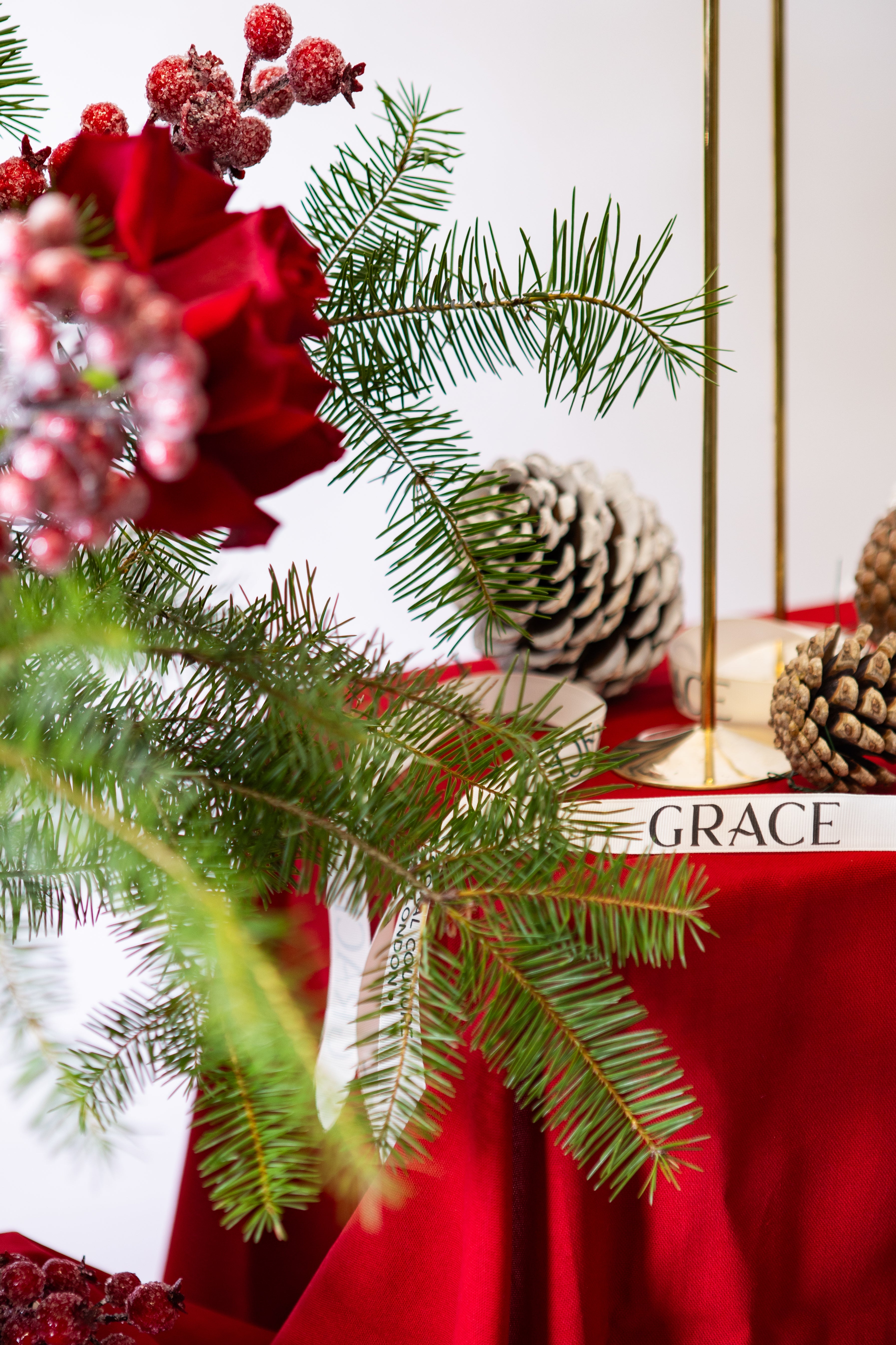 Crimson Christmas Bouquet