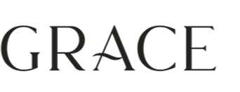 The word 'GRACE' in a stylized font on a white background