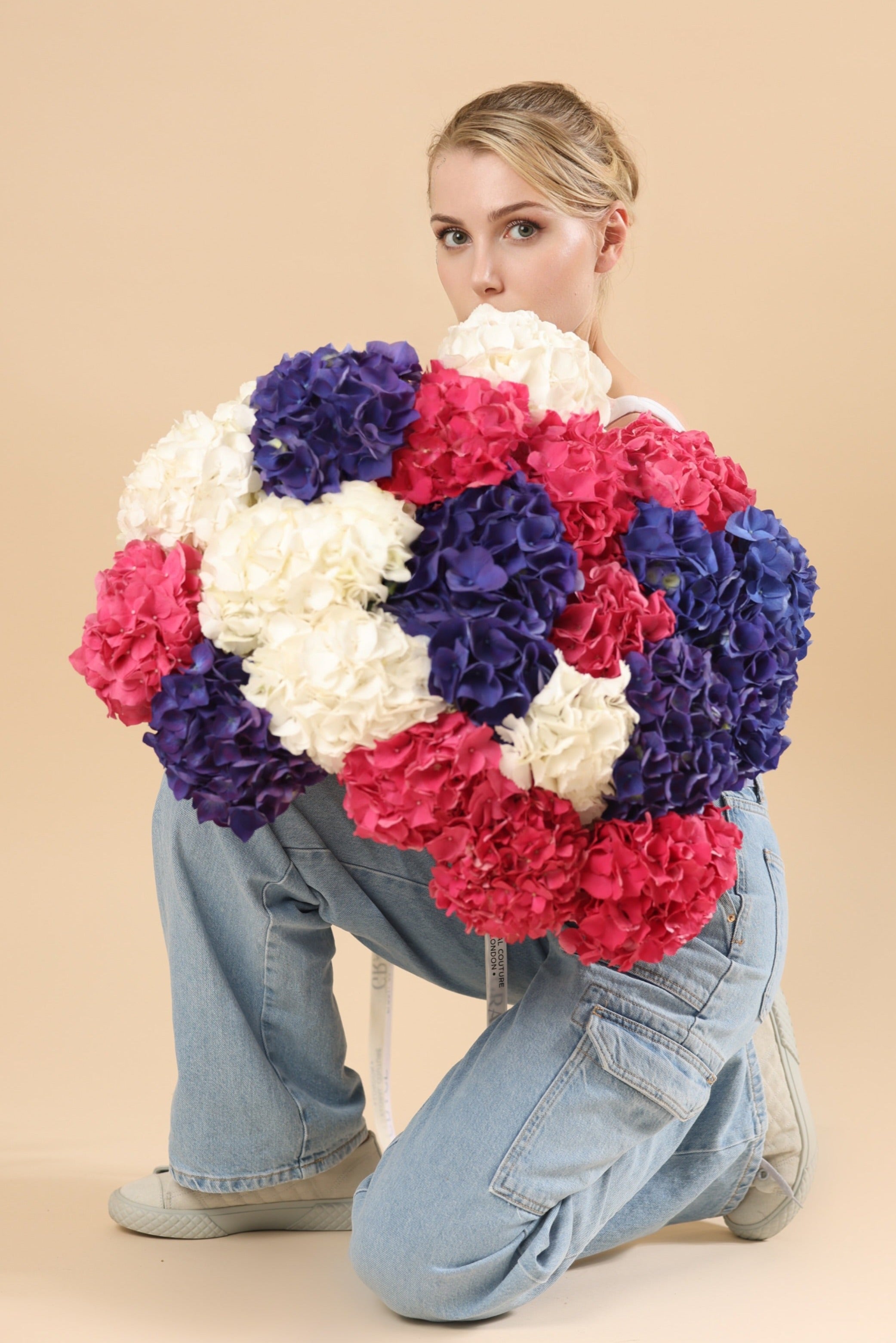 Colourful Mix of Hydrangeas