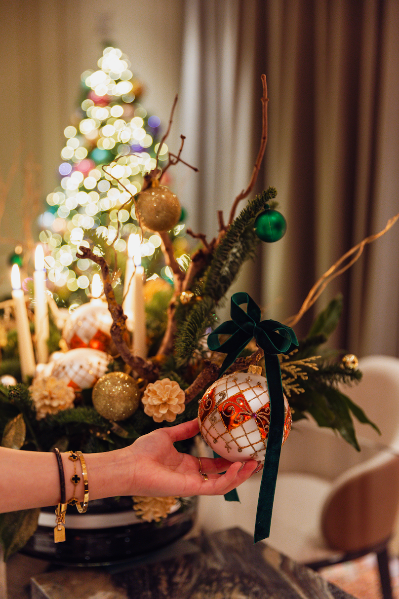 Festive Glow Centrepiece