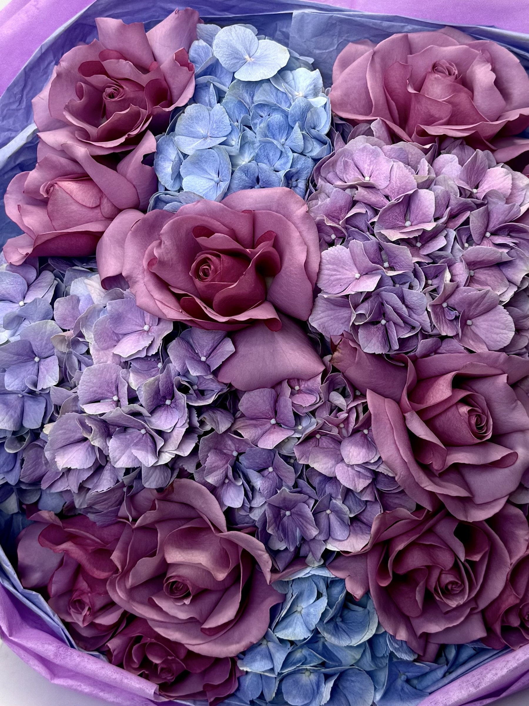 Amethyste Bleu autumn bouquet by Grace Floral London