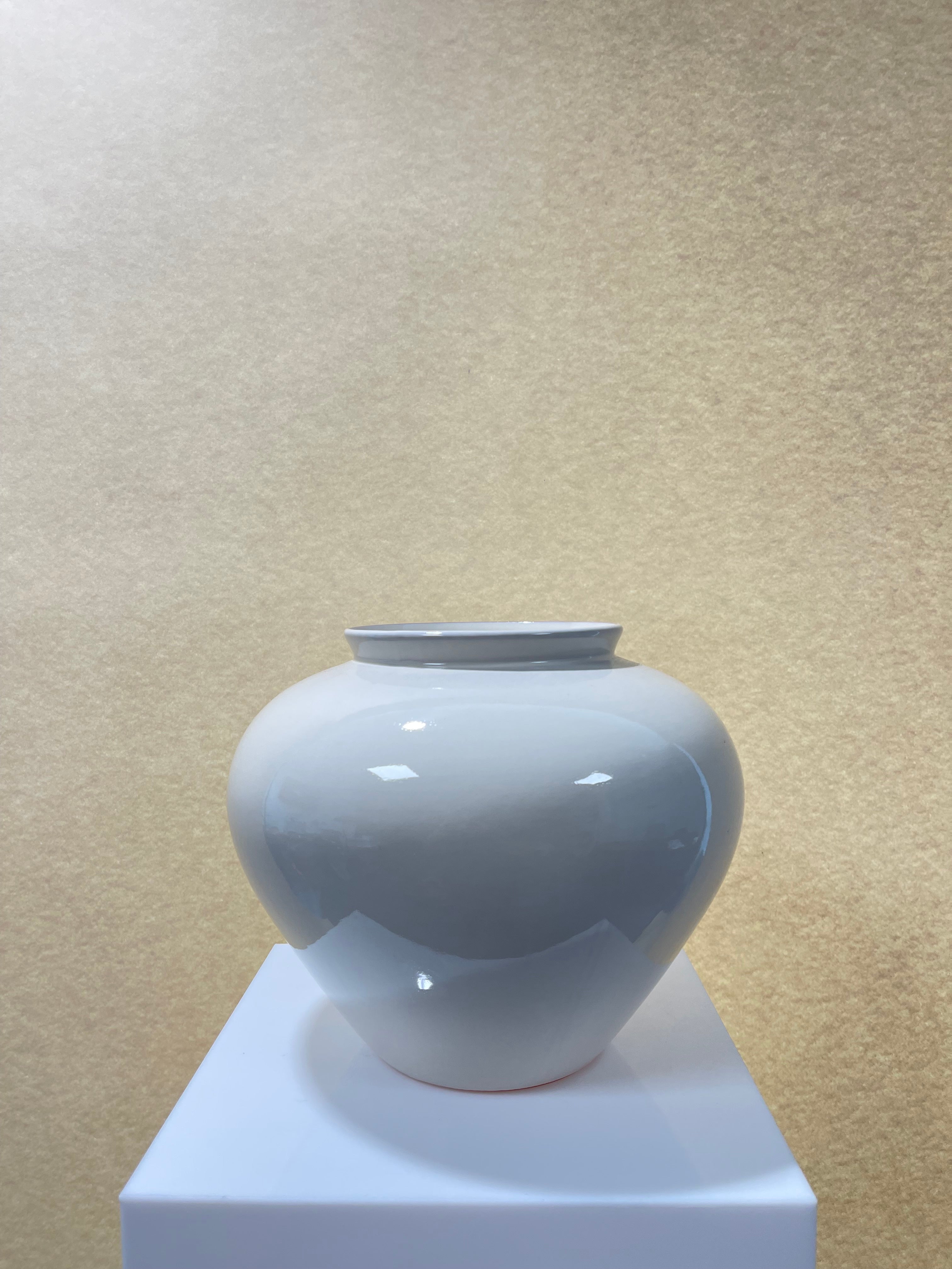 Ceramic terracotta vase