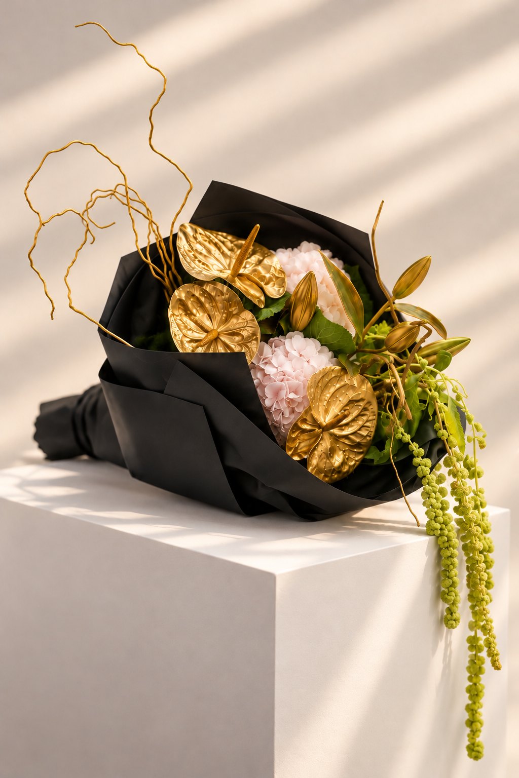 Gold lilies