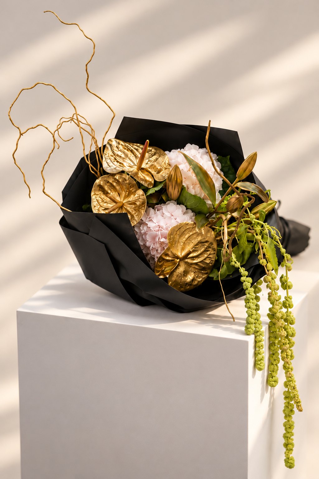 Gold lilies