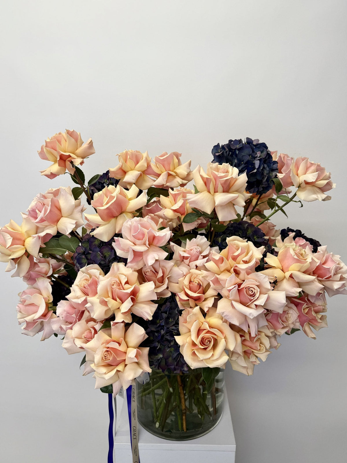 Midnight Rose autumn bouquet by Grace Floral London