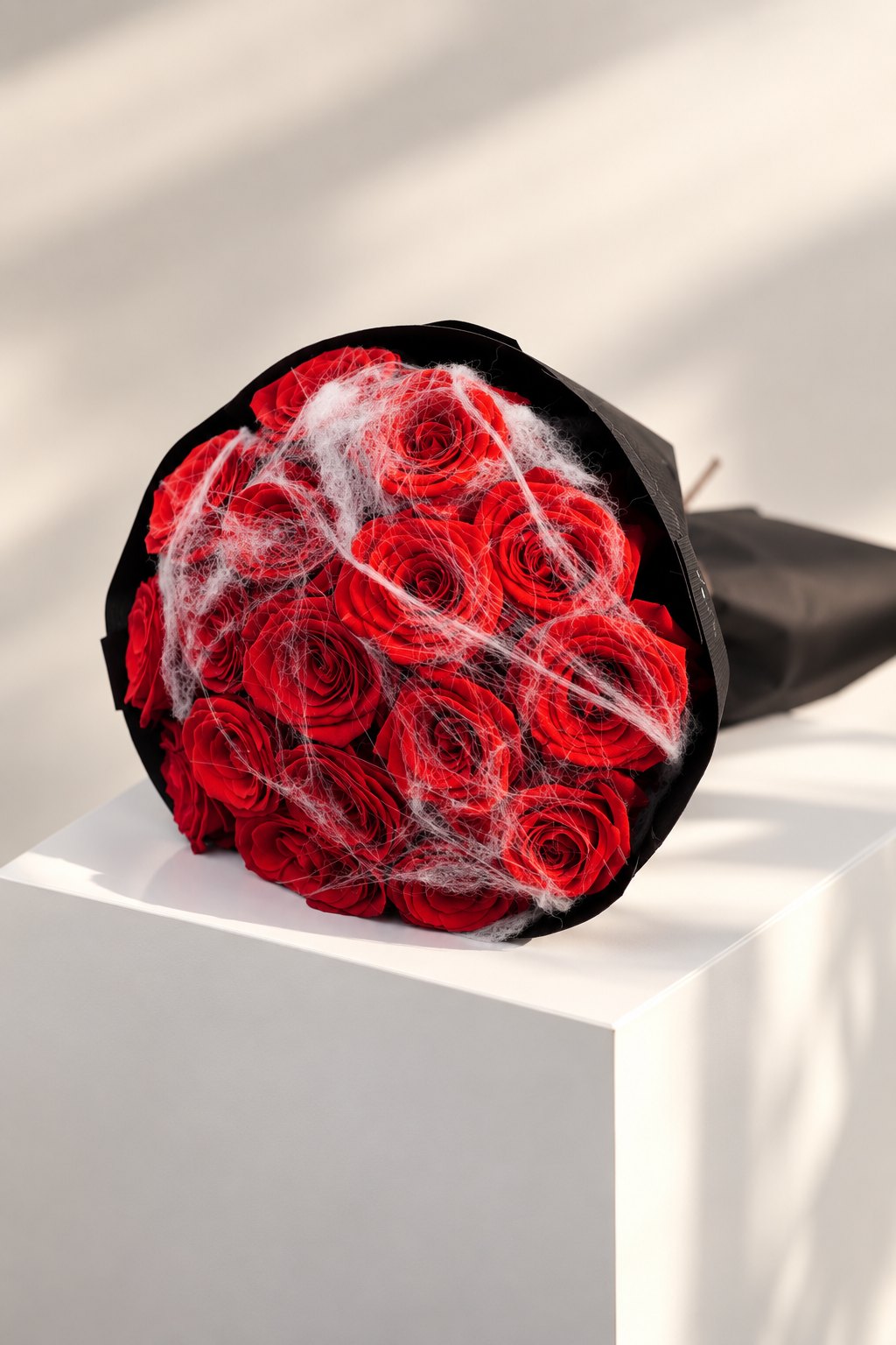Red spooky bouquet