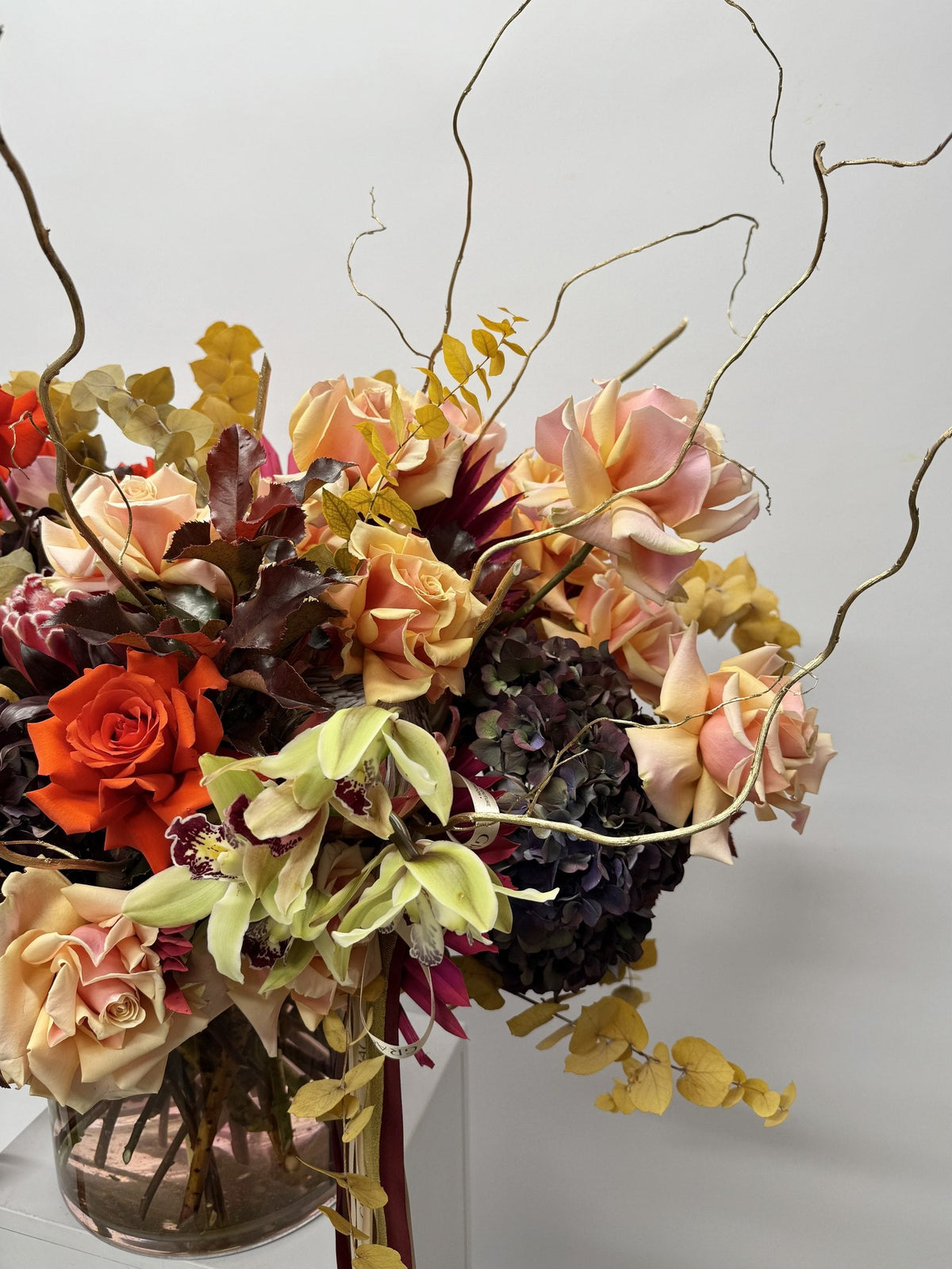 Rouge Grandeur autumn bouquet by Grace Floral London