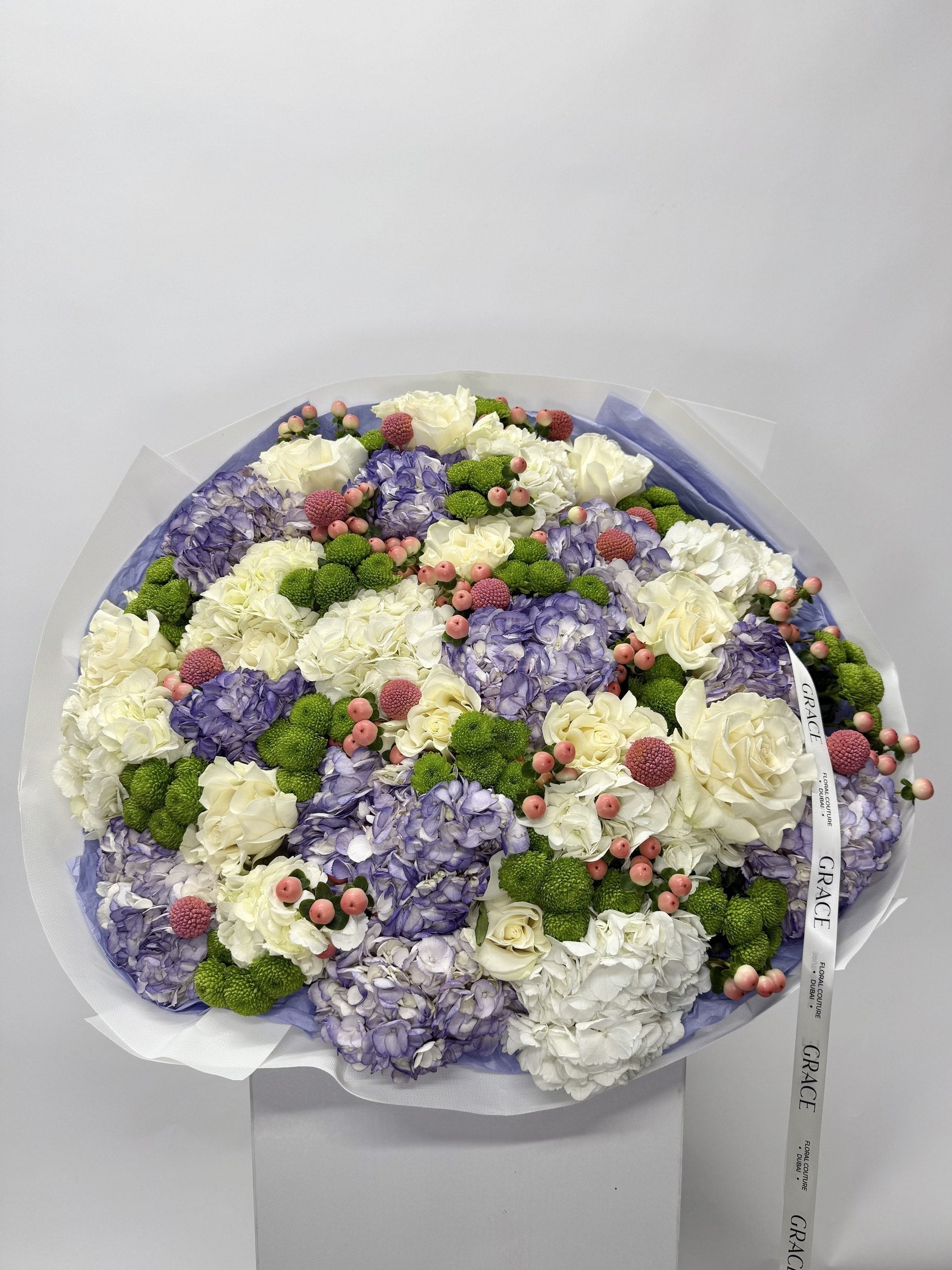 Violet Curation autumn bouquet by Grace Floral London